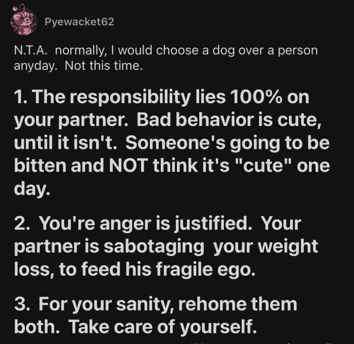 The bad behavior is cute until it isn't.