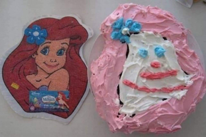 22. Made My Little Sister An Ariel Cake For Her Birthday And I Believe I Totally Nailed It