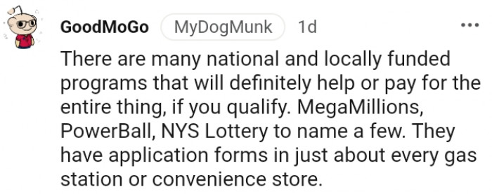 2. They have application forms