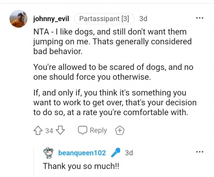 You are allowed to be scared of dogs