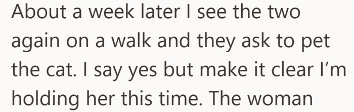 The second meeting comes with a quiet adjustment, permission given, but with clearer limits this time.