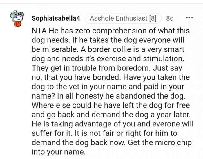 13. Just tell him you guys have bonded