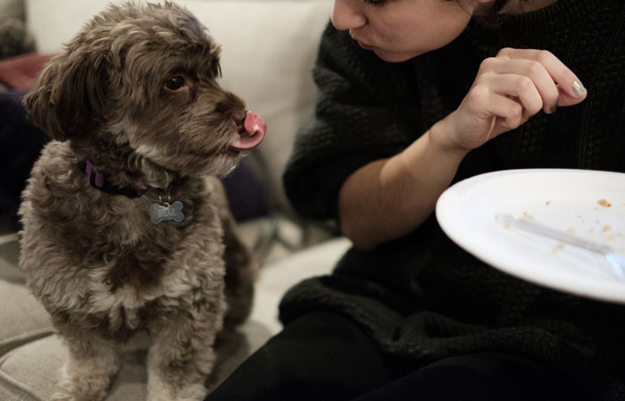 Sticking to her side of things