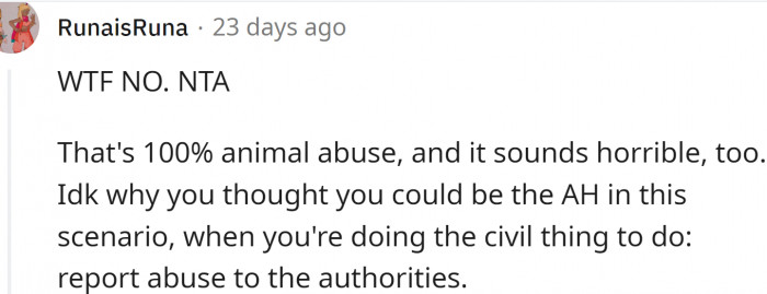 The only civil thing to do: report abuse to the authorities.