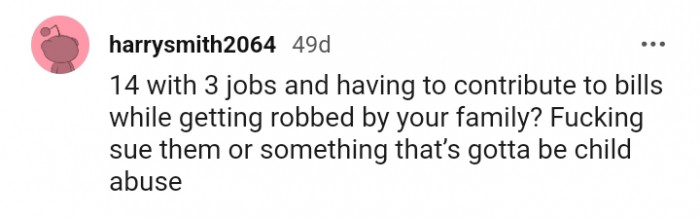 18. This has got to be child abuse