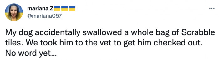 45. What word was he trying to spell?