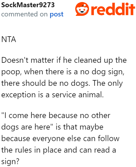 This just can't read a simple sign.