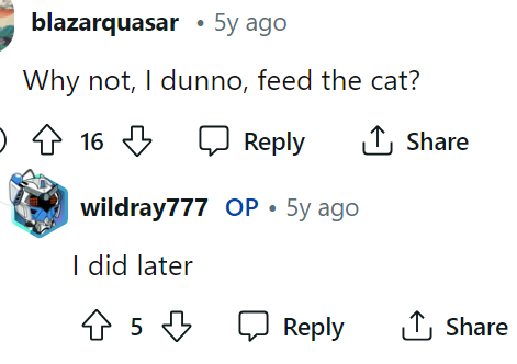 This is pretty much what we said at first too, but I'm assuming there's a reason for this. Either way, the malicious compliance still stands, regardless of what they should have done here.