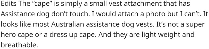 OP posted an edit, specifying what would be in the bags