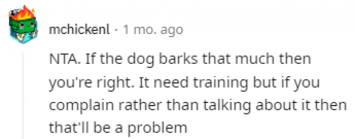 Most people seem to agree that the dog needs training.