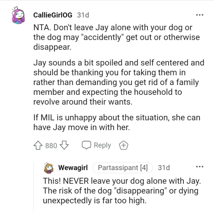 Jay sounds a bit spoiled and self centered