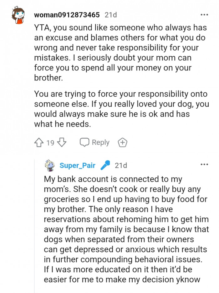 You are trying to force your responsibility on someone else