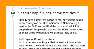 Pet Store Karen Gets An Answer Totally Appropriate To Her Stupid Question But It Infuriates Her
