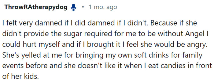 OP added some more about this family member, and it is not good: