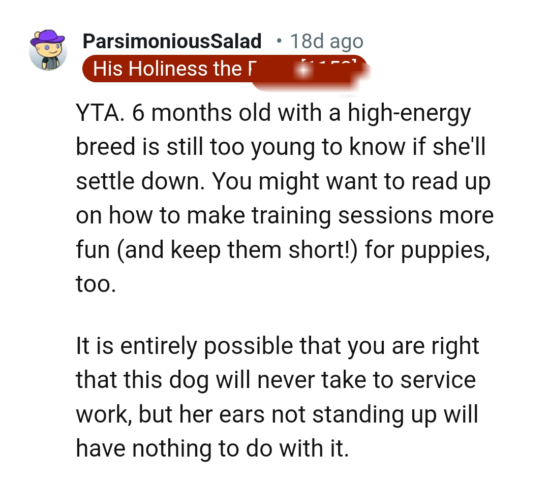 It is entirely possible that the OP is right