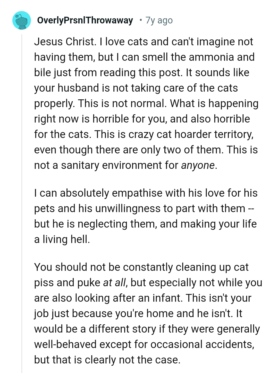 What Is Happening Is Horrible for the OP