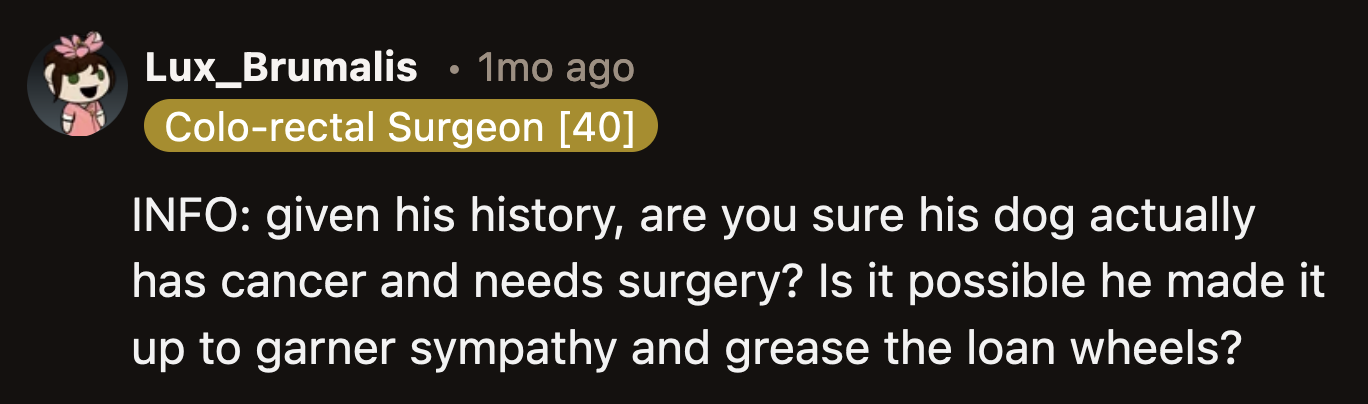 Could Alex Be Lying About His Dog's Health to Get Money from His Friends? Is He Willing to Go That Low?