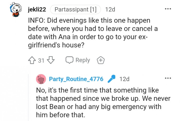 12. This is the first time something like this has happened