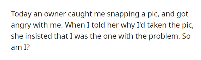 The unleashed dog must have been shocked, too. Poor dogs.