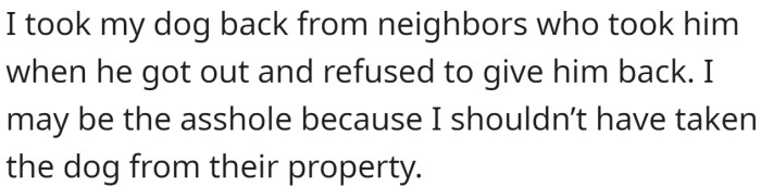 OP has offered the following explanation for why they think they might be the a-hole: