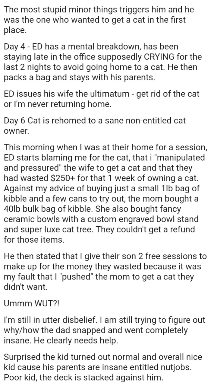 Entitled parents bought fancy ceramic bowls with a custom engraved bowl stand.