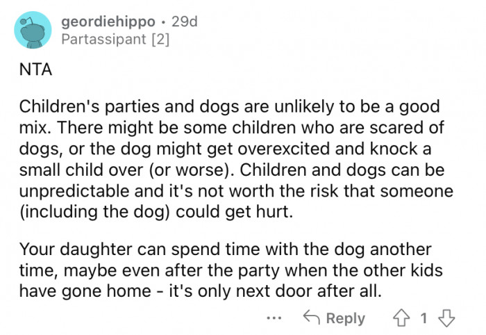 "Someone could get hurt."