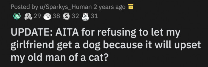 OP posted an update less than a month later