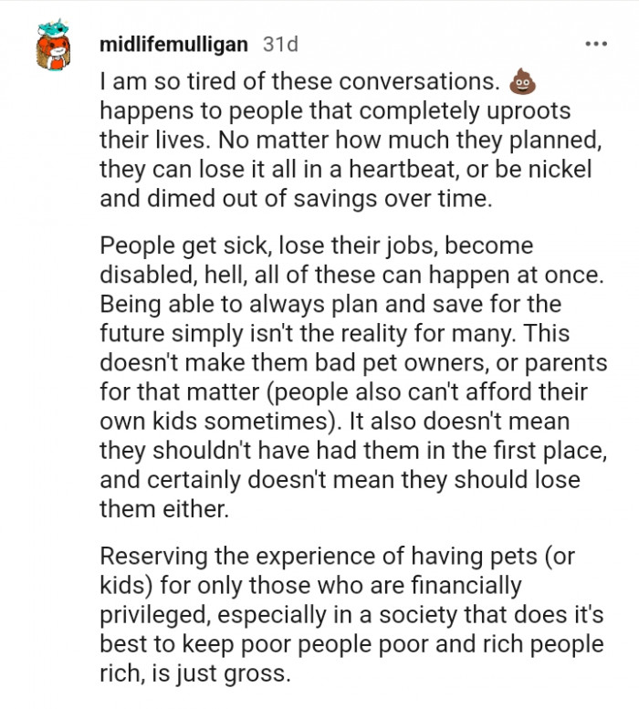 This Redditor is getting tired of this kind of conversations