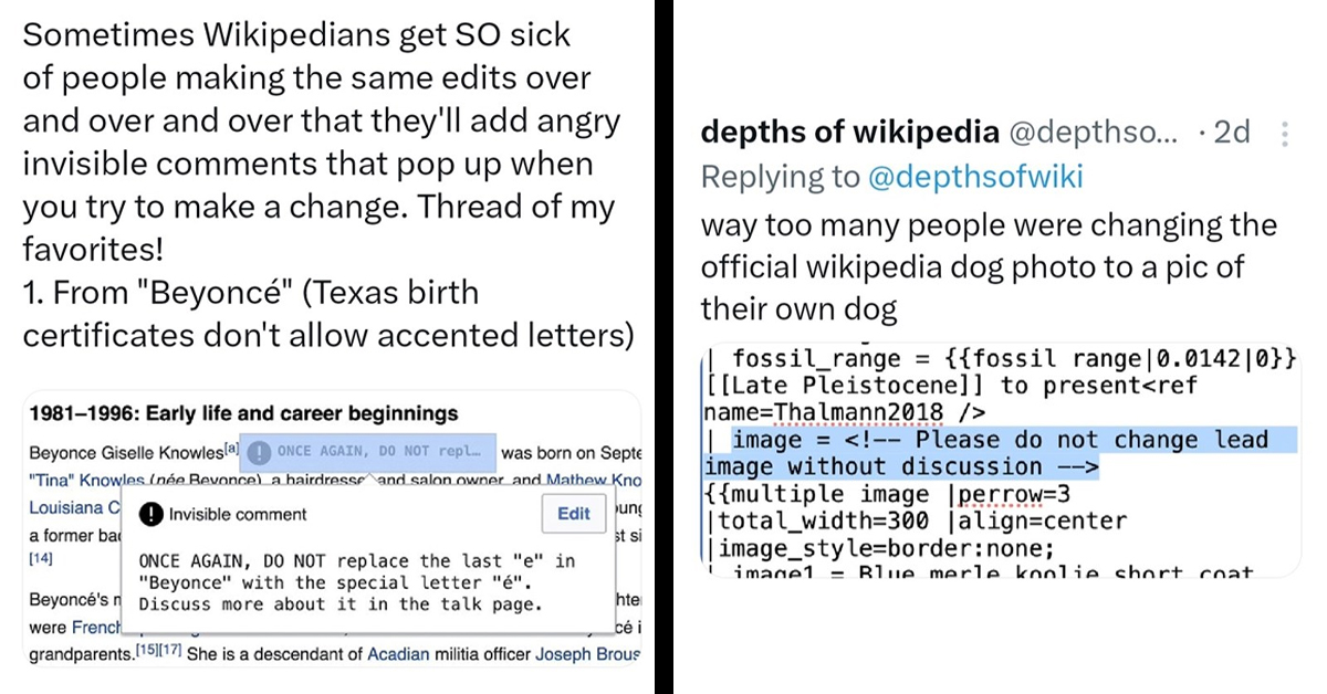 Check Out These 20+ Strange Editor Notes On Wikipedia Articles That'll Have You Laughing Out Loud