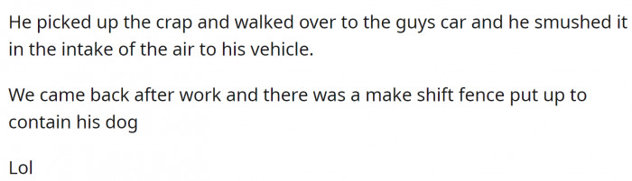 It was a radical solution, but it solved the problem