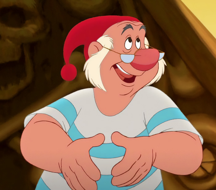 19. Mr. Smee (Peter Pan)