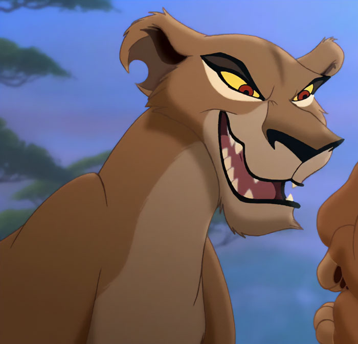 7. Zira (Lion King 2)