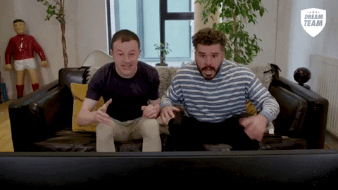 Watching the footage like