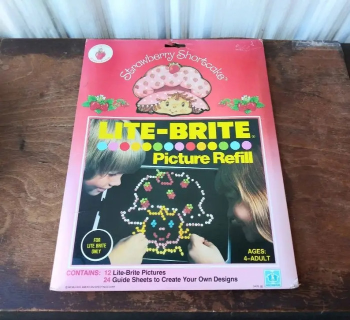 48. Character-themed picture refills for your Lite-Brite