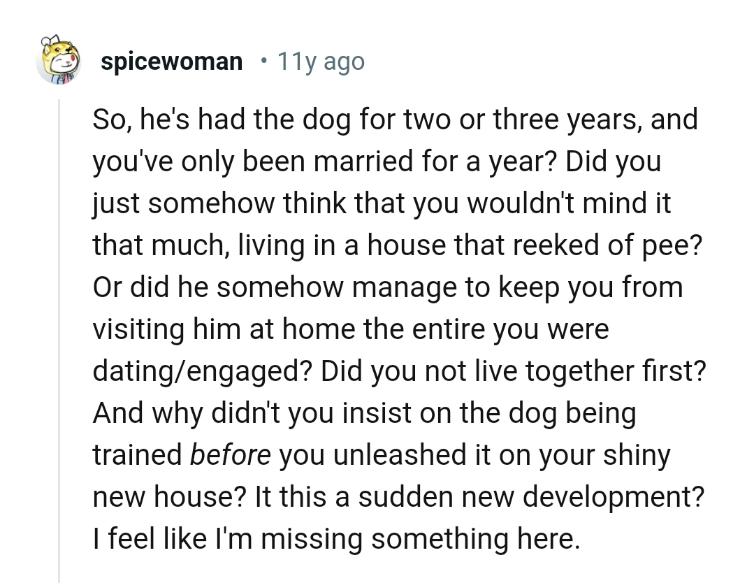 Didn't they live together first?