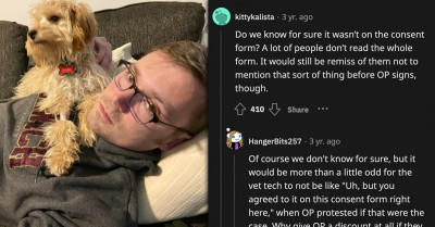 Man Brings His Dog To The Vet To Get Neutered, But They Also Extract Two Of Its Teeth Without His Consent