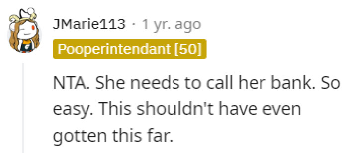 A simple solution