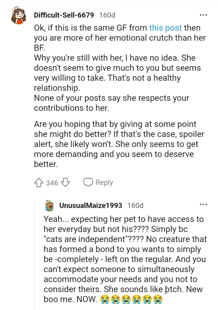 She only seems to get more demanding