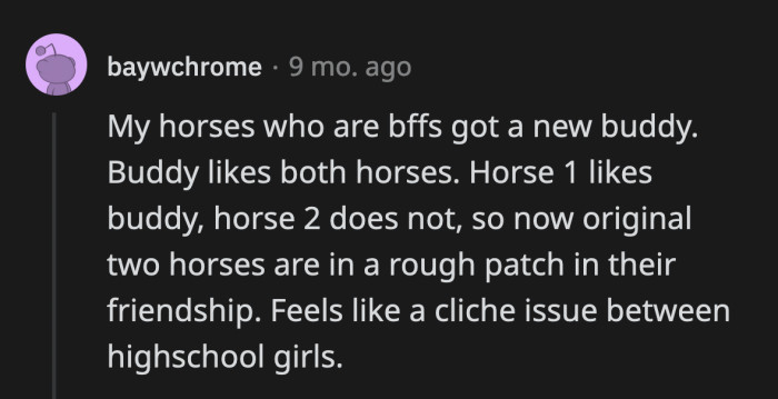 7. It's not easy when your best friend gets a new best friend
