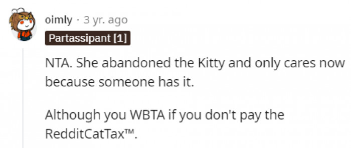 Redditors demanded to see the cat in question.