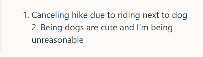OP has offered the following explanation for why they think they might be the asshole: