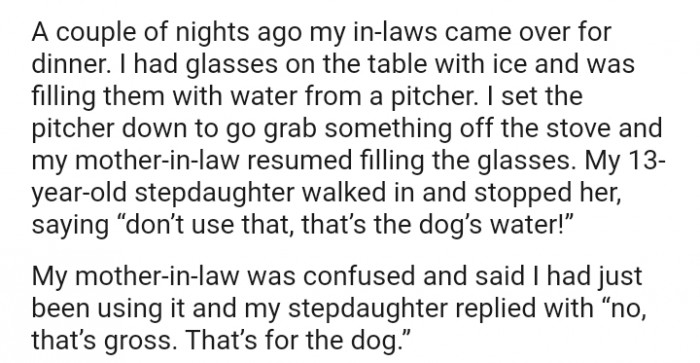 My mother-in-law is confused