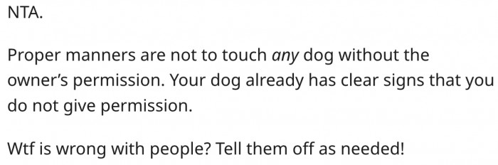 20. Many people lack manners.