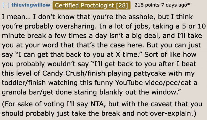 OP doesn't need to explain what exactly he's doing.