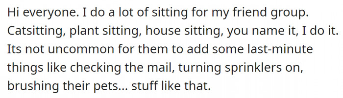 She likes helping her friends when they need it: