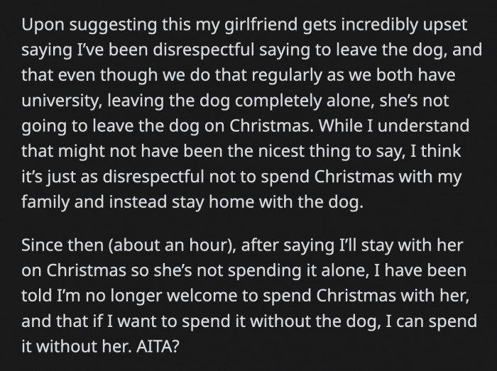 Was OP the a**hole for what he said and how he handled the situation?