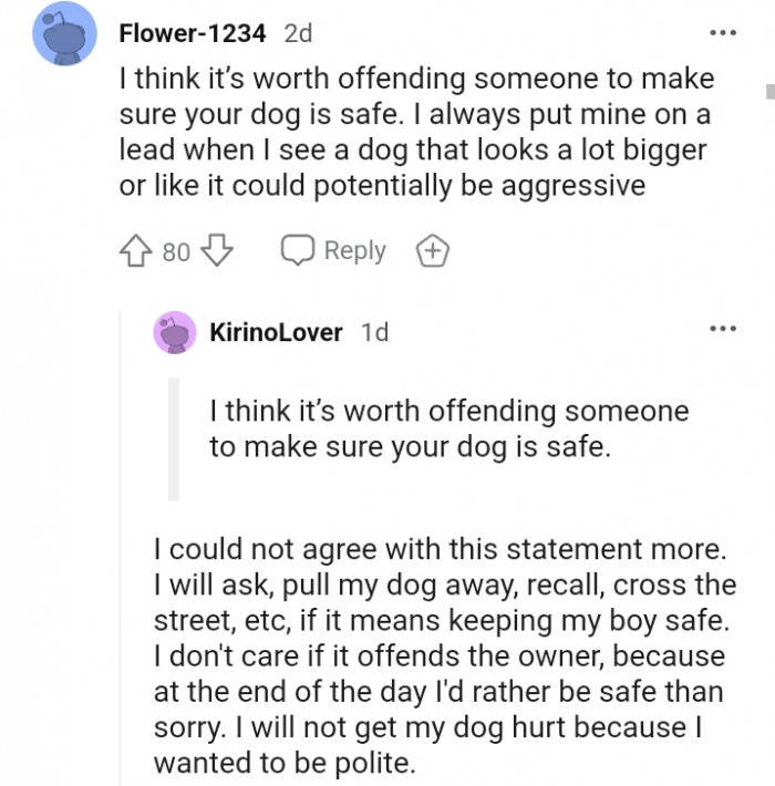 10. It's all just to make sure your dog is safe