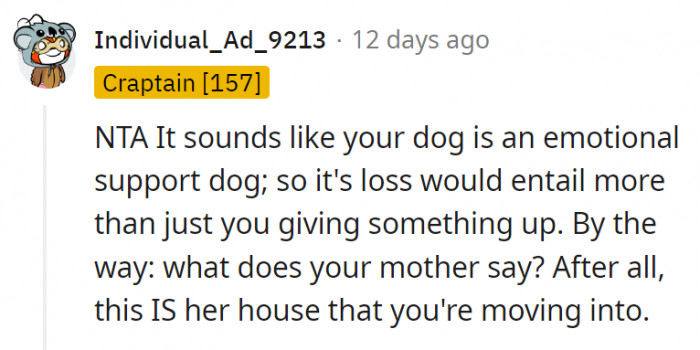 4. The dog is literally her best friend.