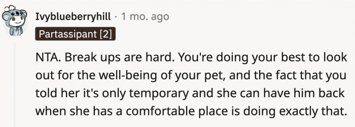 OP made the best decision during a difficult situation