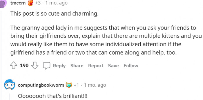 9. The post is so cute and charming